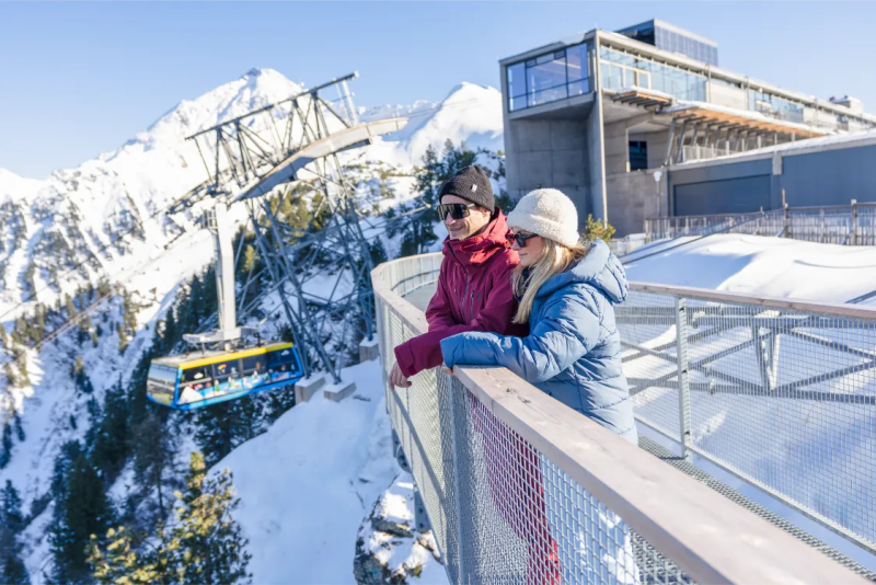 Liften en afdalingen Mayrhofen