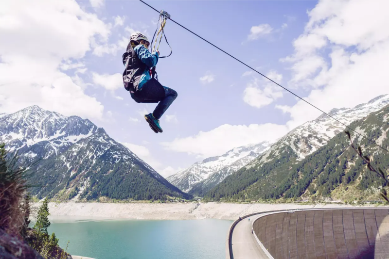 Schlegeis Zipline